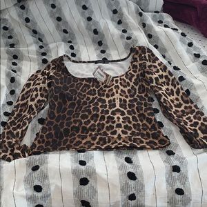 Cheetah print shirt